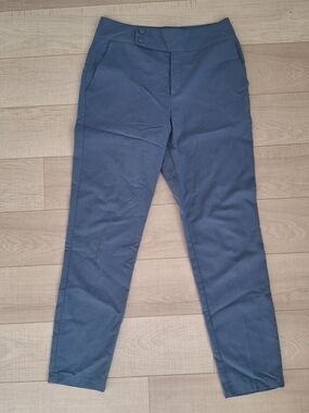 Elegant Light Blue Pants - French Fashion